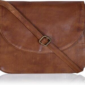 Genuine Leather Shoulder Crossbody Purse For Women